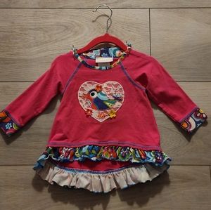 12 month 2 piece bird outfit Bonnie Baby